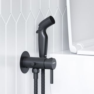 Гигиенический душ Damixa Option 211000300 со смесителем черный